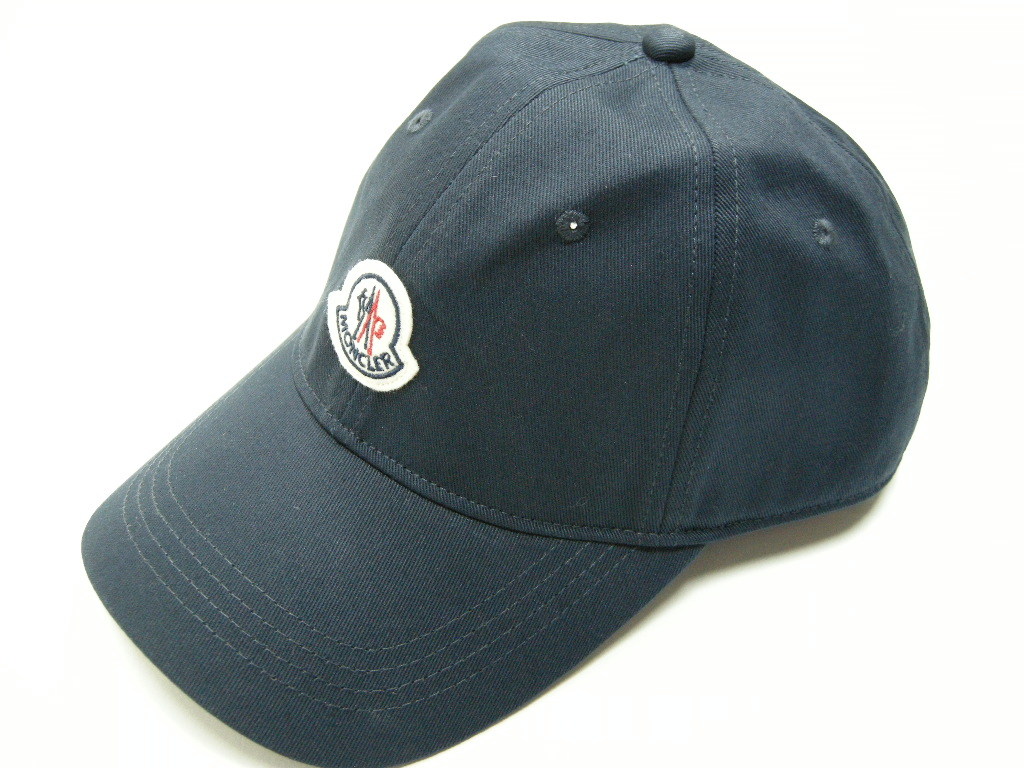 サイズフリー■新品 本物■モンクレール/BERRETTO BASEBALL/ベースボールキャップ/BB CAP/キャップ/帽子/メンズ/MONCLER/ダークネイビー系_画像2