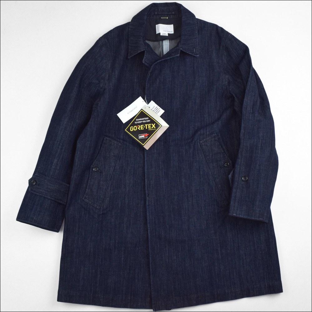 新品8.8万 nanamica ナナミカ Denim GORE-TEX Soutien Collar Coat