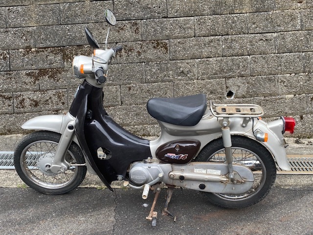 HONDA ホンダ リトルカブ C50 3速 セル無し 書類付き 奈良より fuboru