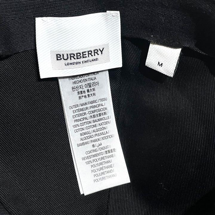 未使用】BURBERRY バーバリー TB モノグラム BB キャップ M 茶 - dloy