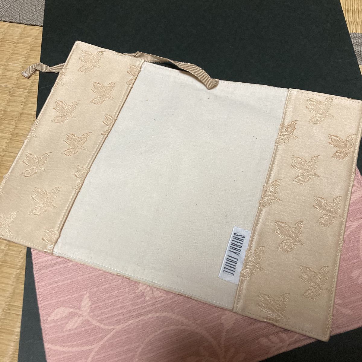 [ beautiful goods ] book cover 3 point set sherry trifle pink beige green 