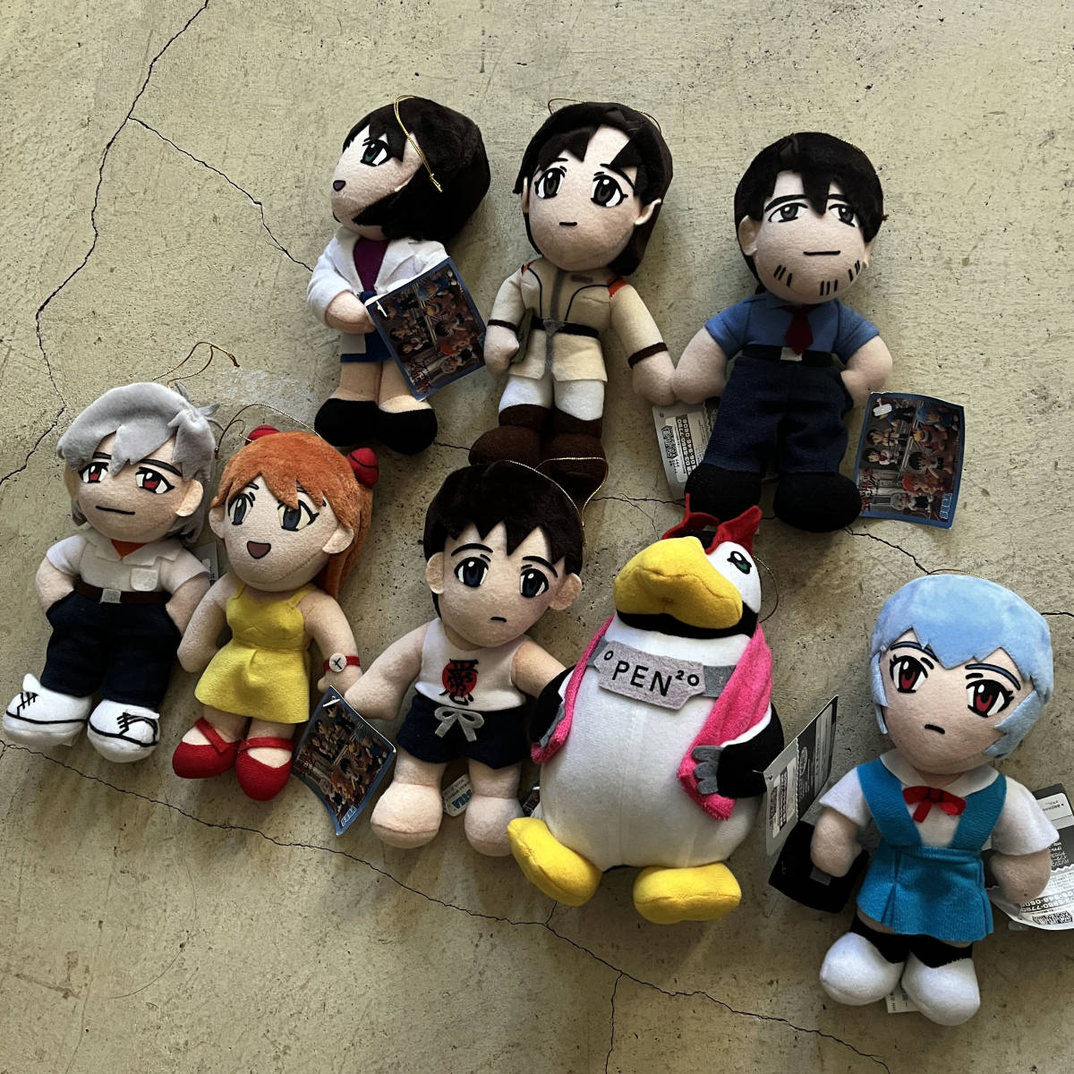 新世紀エヴァンゲリオン ぬいぐるみ補完計画 全17体セット/プライズ品