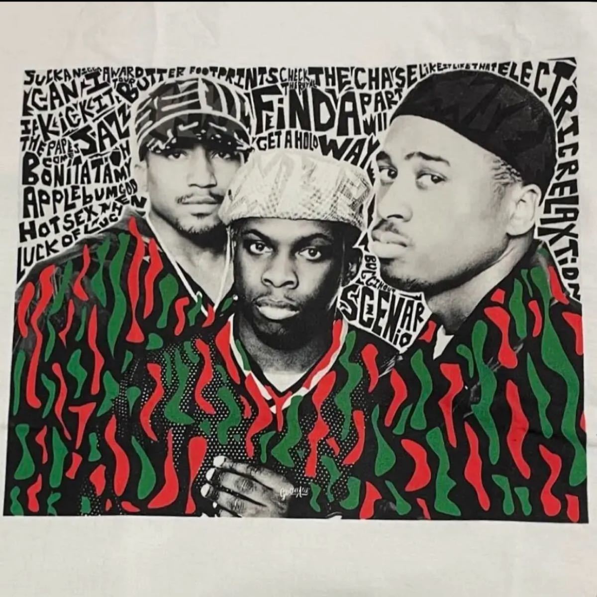 【新品】 ATCQ フォトプリント Tシャツ 2XL