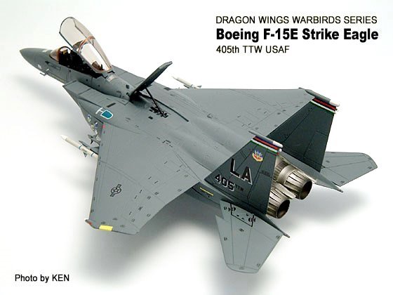 ■即決 ドラゴン 1/72【F-15E ストライクイーグル アメリカ空軍 405ｔｈ TTW, Luke AFB, AZ_参考見本です