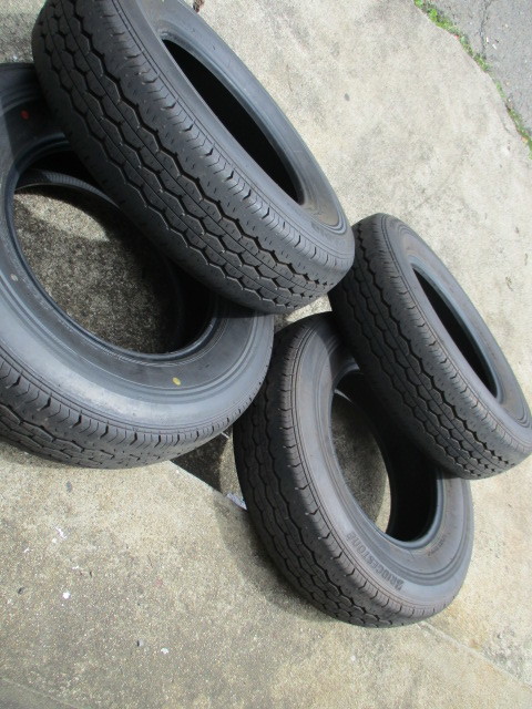 BRIDDGESTONE ブリジストン ECOPIA エコピア RD613 195/80R15 バリ山