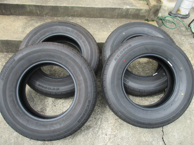 BRIDDGESTONE ブリジストン ECOPIA エコピア RD613 195/80R15 バリ山