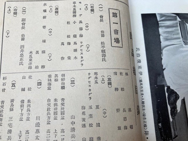  no. 10 times country manner bonsai exhibition viewing . photograph .[ Showa era 14/1939 year ]/ Kobayashi . male YAA1687
