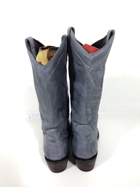 即決★美品 BOTAS Jaca ボタス ハカ ウエスタンブーツ 24,5センチ グレーの画像2