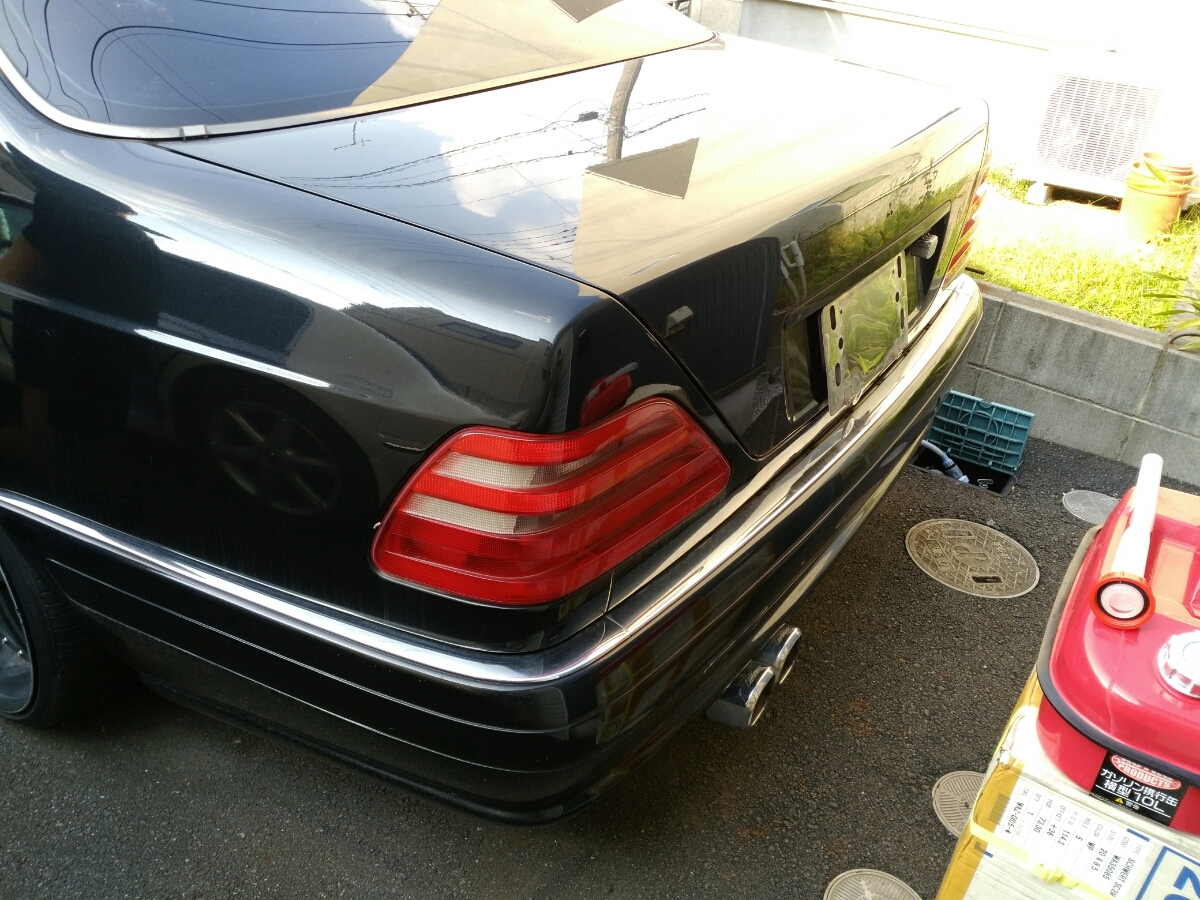 W140 CL Mercedes * Benz parts taking Lorinser - specification immovable car parts taking car 