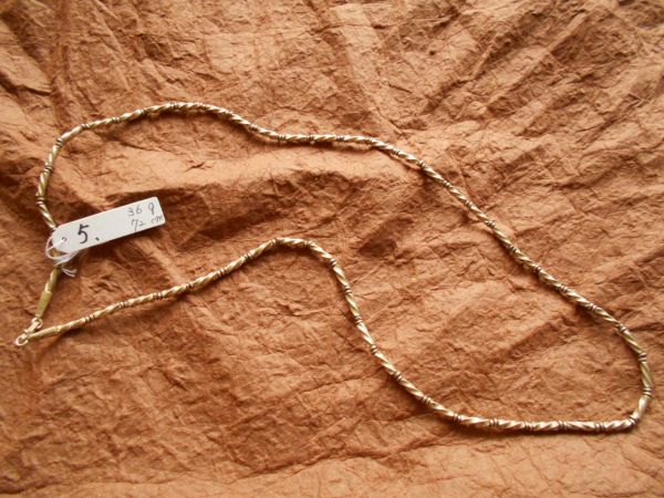 KAREN NECKRACE ネックレスNO5.72 cm36 g ミャンマー　ビルマ　カレン族シルバー　刻印　オリジナル　銀975以上_画像3