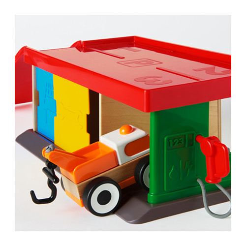 * IKEA Ikea * LILLABO lilac b- garage & wrecker car < object age :18 months and more >2h