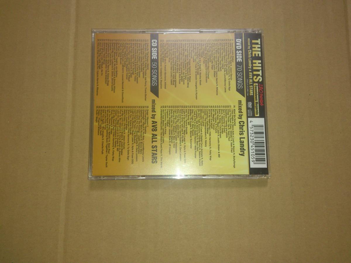 CD+DVD THE HITS Countdown Megamix 120 Songs mixed by Chris Landry & AV8 ALL STARS_画像3