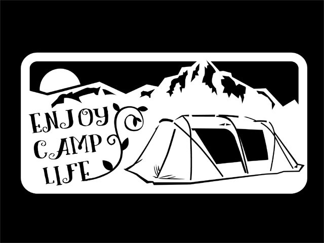  original camp sticker * Land lock 