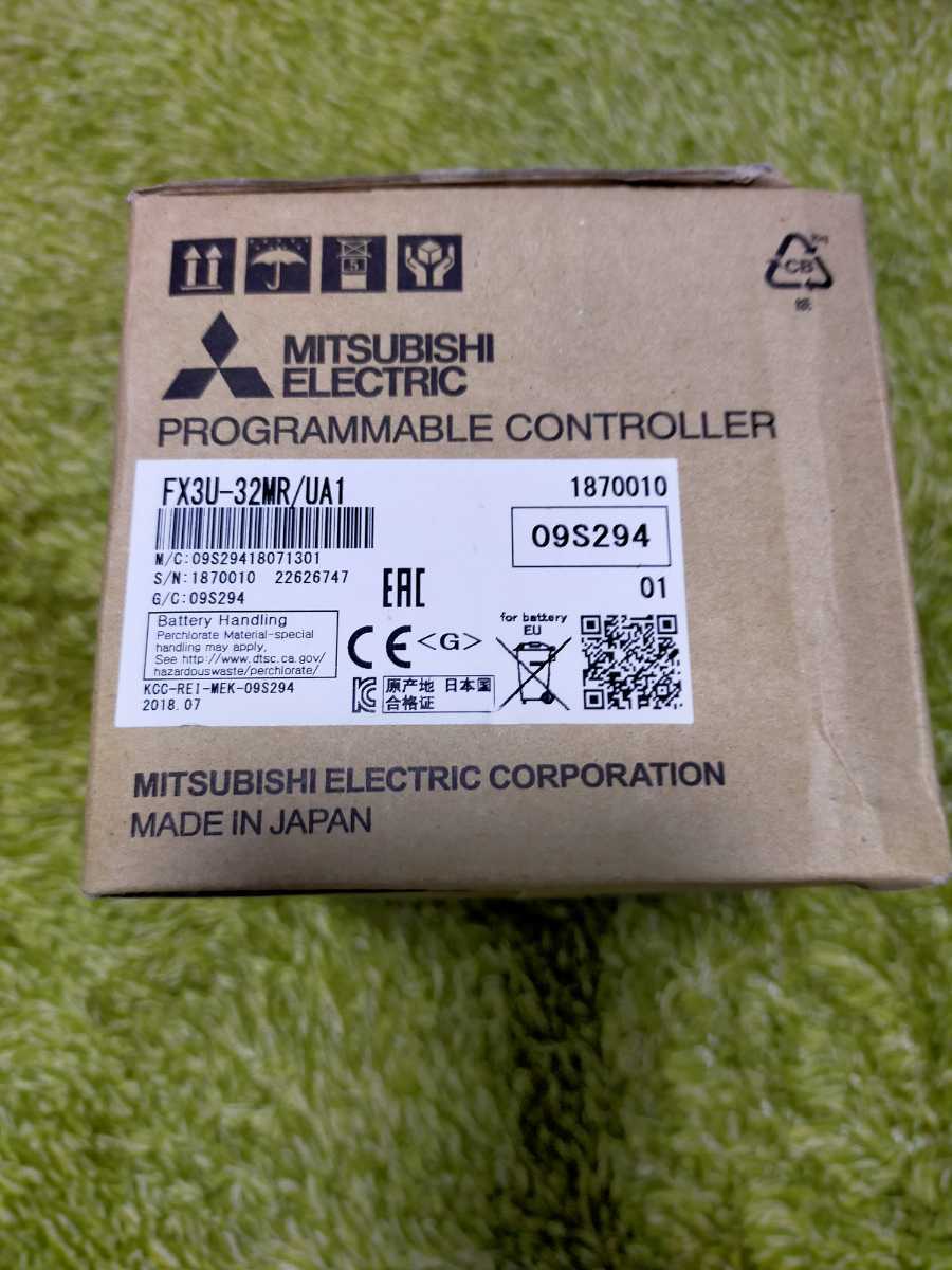 三菱シーケンサー FX3U-32MR/UA1新品未使用品 www.saturnotek.com