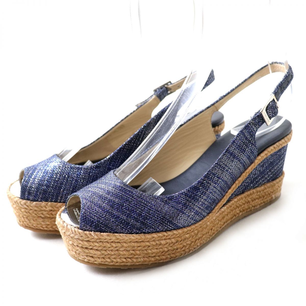 超特価SALE開催! JIMMY CHOO PRAISE ウェッジサンダル 厚底サンダル