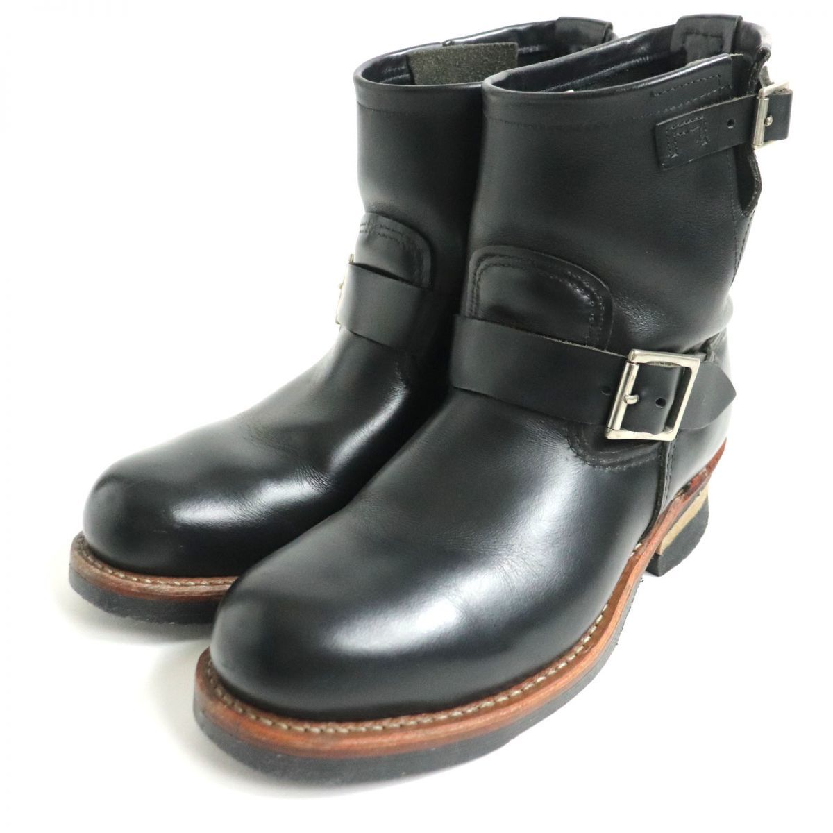 美品▽RED WING レッドウィング 2976 SHORT ENGINEER スチールトゥ