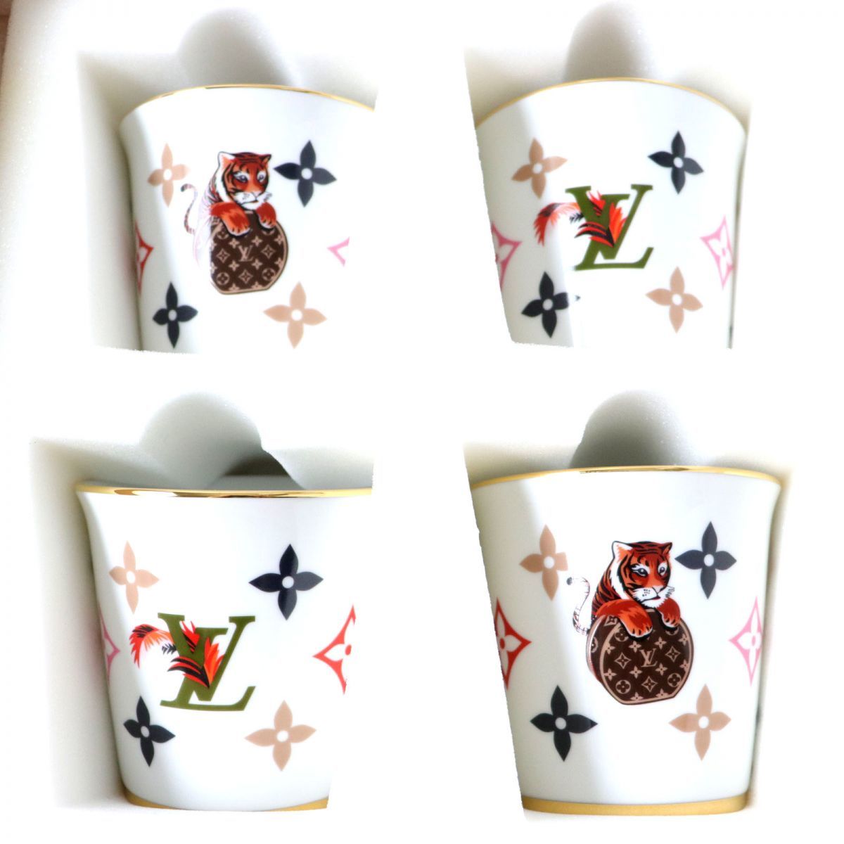 未使用品◎フランス製 LOUIS VUITTON ルイヴィトン GI0723 セット4