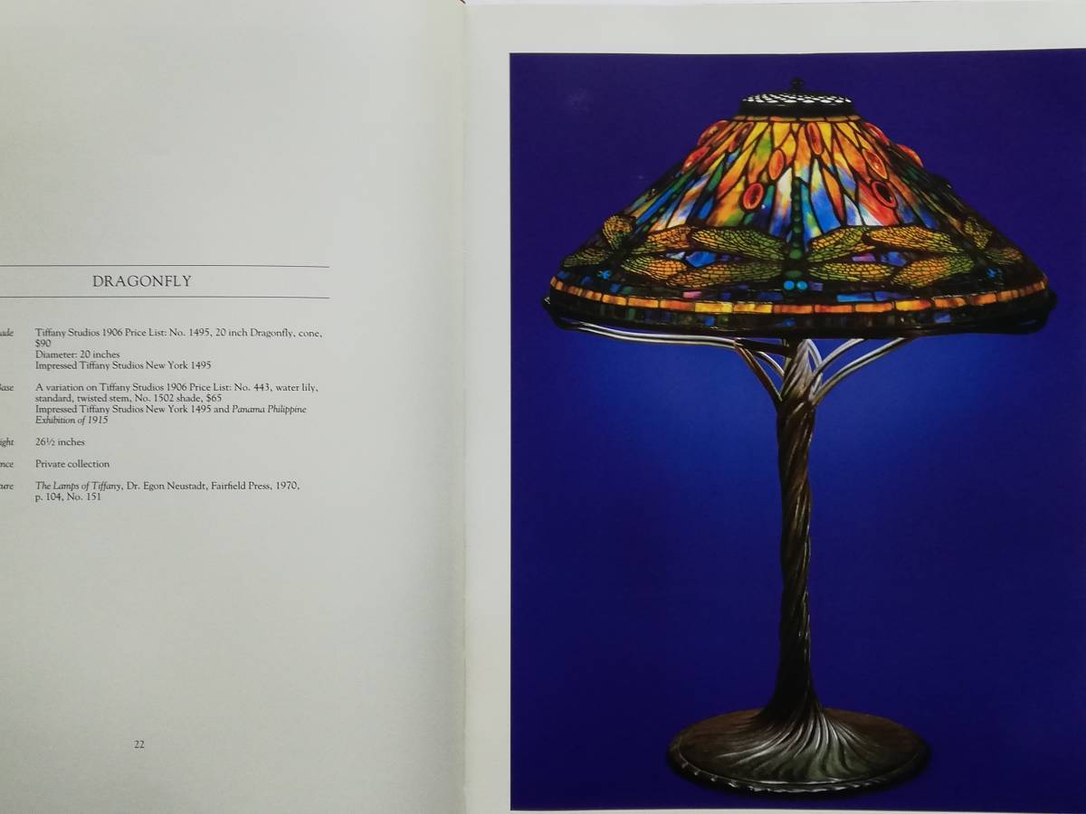 The Lamps of Tiffany Studios art nouveau Louis Comfort Tiffany Lamp ティファニー ランプ 照明 インテリアの画像8