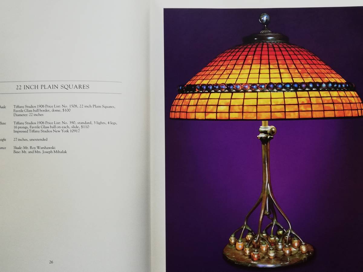 The Lamps of Tiffany Studios art nouveau Louis Comfort Tiffany Lamp ティファニー ランプ 照明 インテリアの画像9
