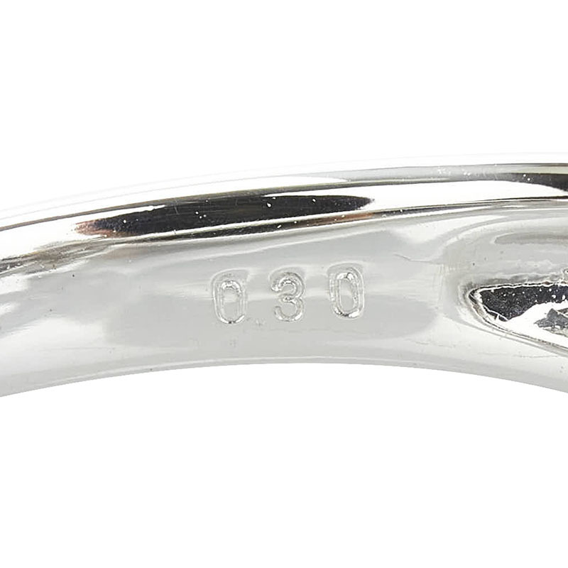 ポンテヴェキオ K18WG ホワイトゴールド ダイヤ0.30ct リング 指輪