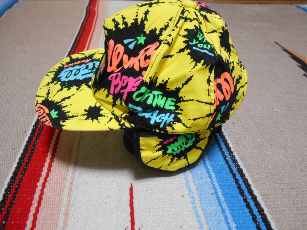 １９８０S LA NEIGE SKI RACING TEAM VINTAGE CAP スキー 耳あてキャップ スノーボード オリンピック 昭和レトロ SKATEBOARD SNOWBOARD BMX_画像3