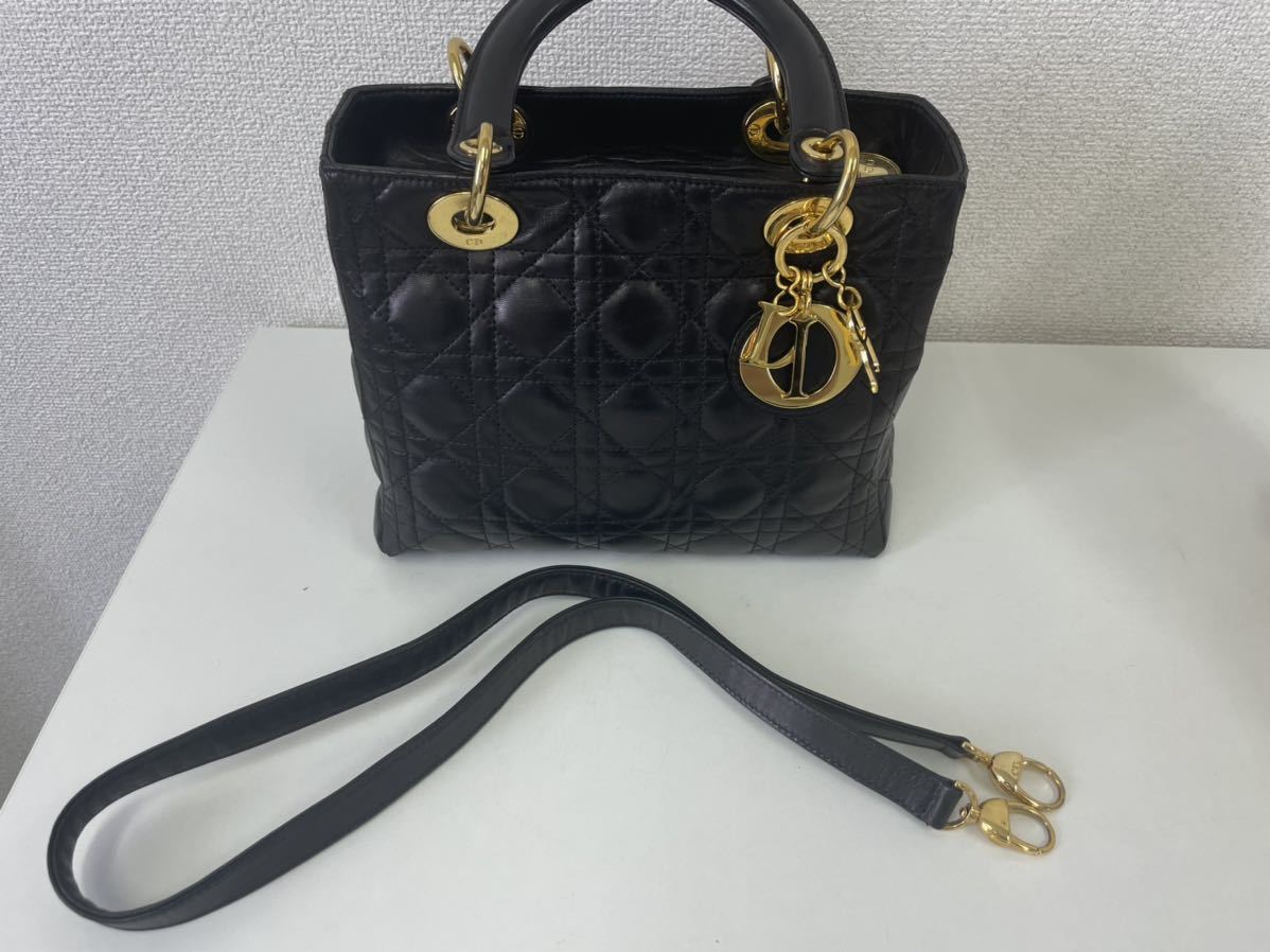 大人気大得価】 Dior ディオール ショルダーストラップ レザー