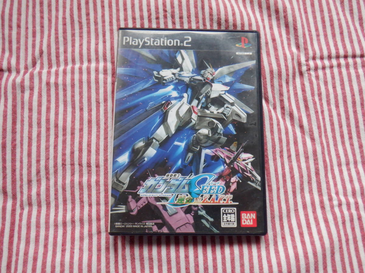 B9　PS2『機動戦士ガンダムSEED　連合ＶＳ．Ｚ．Ａ．Ｆ．Ｔ』～②　