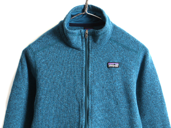  boys L 150cm # 16 год производства Patagonia бойцовая рыбка - свитер жакет б/у одежда Patagonia флис джемпер блузон полный Zip женский 