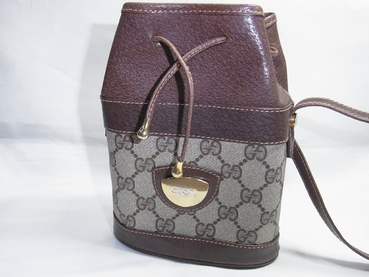 グッチ GUCCI クロスボディ ショルダーバッグ ポシェット ヴィンテージ