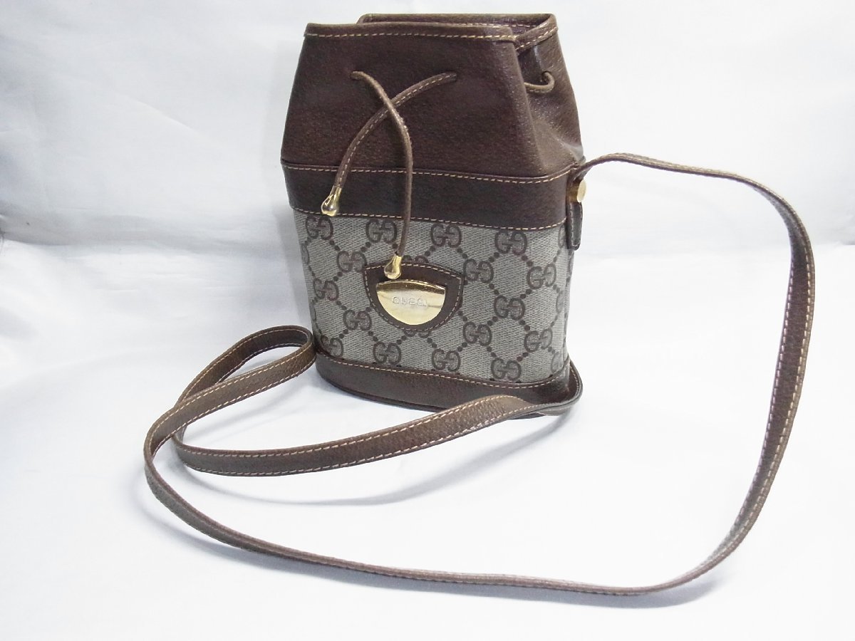 グッチ GUCCI クロスボディ ショルダーバッグ ポシェット ヴィンテージ