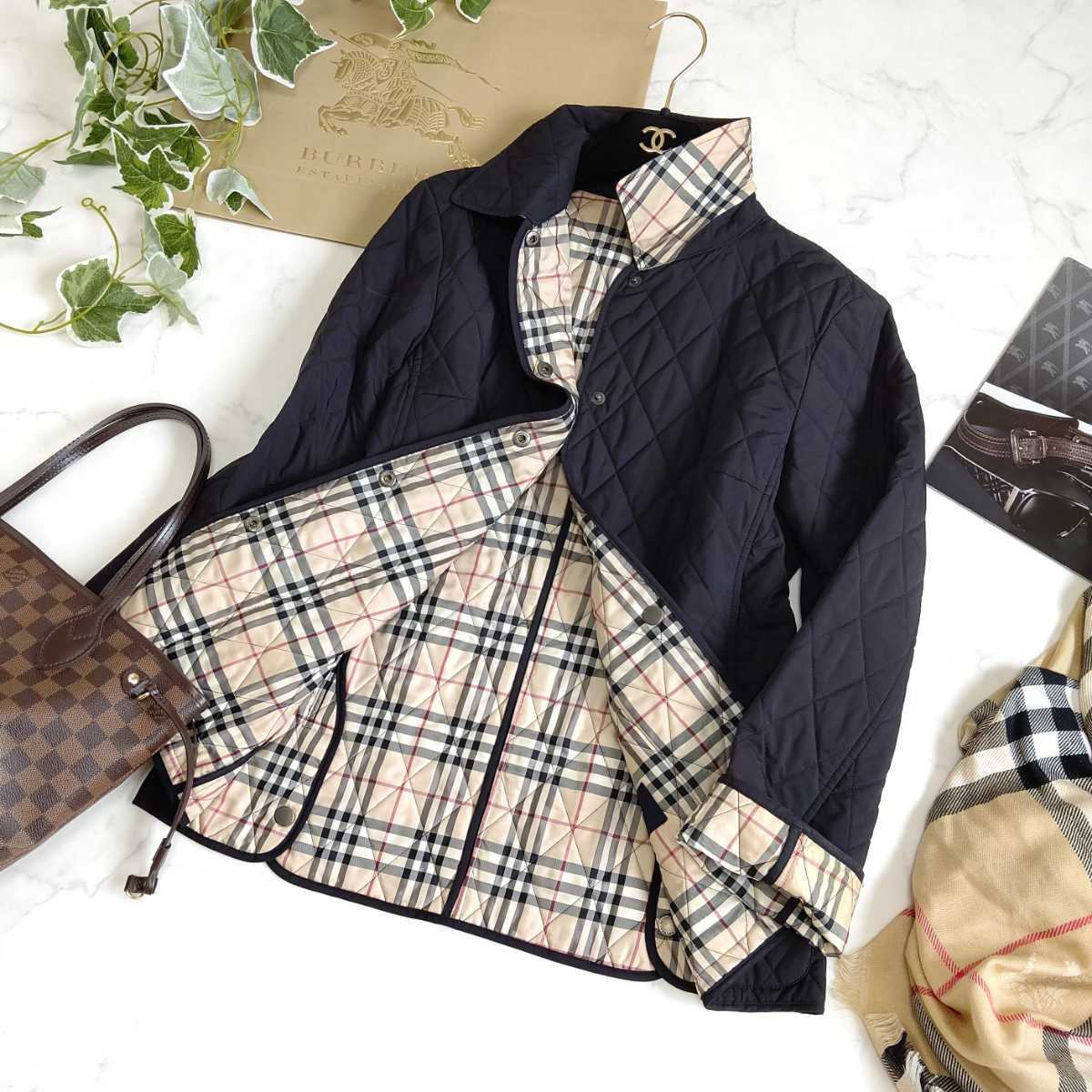 大きいサイズ BURBERRY バーバリーロンドン キルティングコート