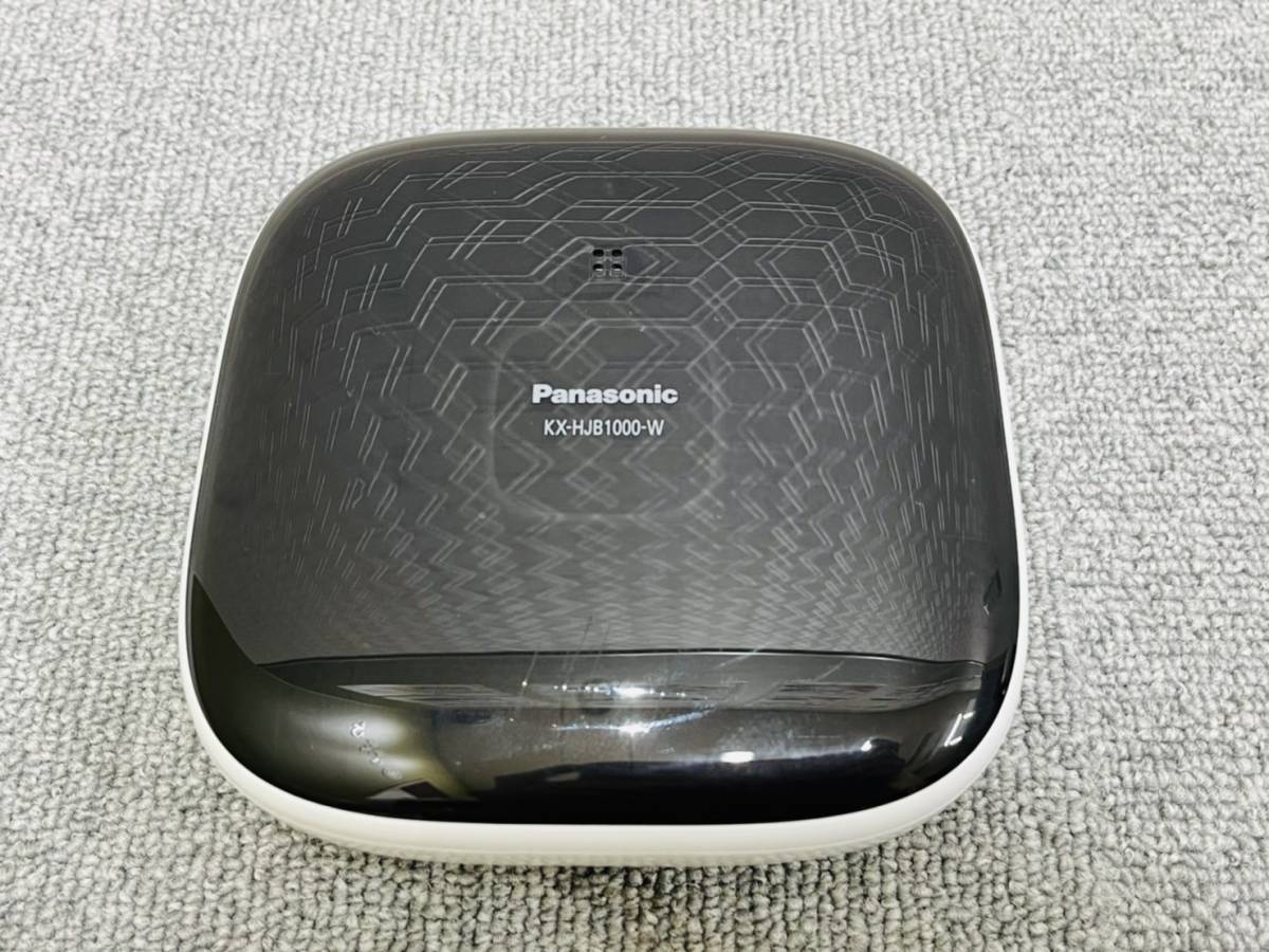 【TK3089】1円~　Panasonic ホームユニット パナソニック KX-HJB1000-W 屋内スイングカメラ KX-HC600-W ペットの安心 AC付属 本体のみ 家電