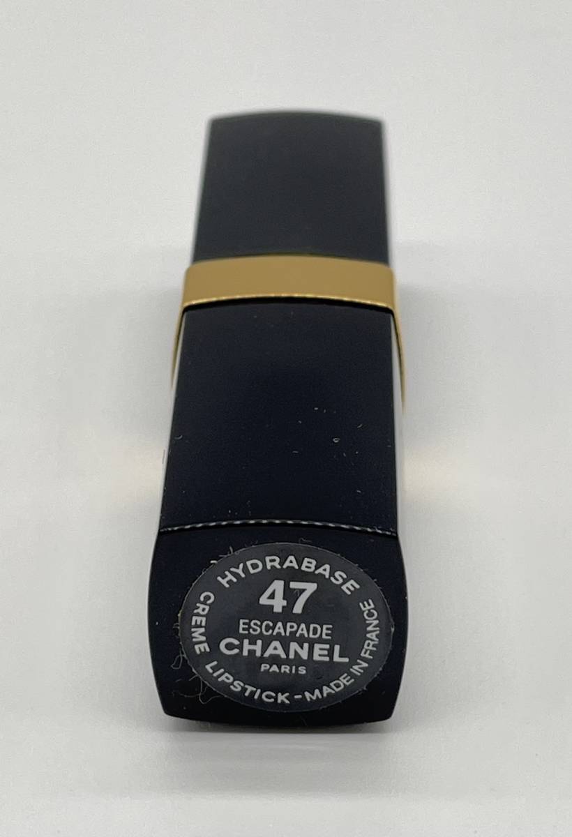 【OP6075】1円スタート! CHANEL CREME LIPSTICK 2点セット 3.5g 10MALICE MISCHIEF 47ESCAPADE リップスティック 口紅 化粧品 シャネル_画像5