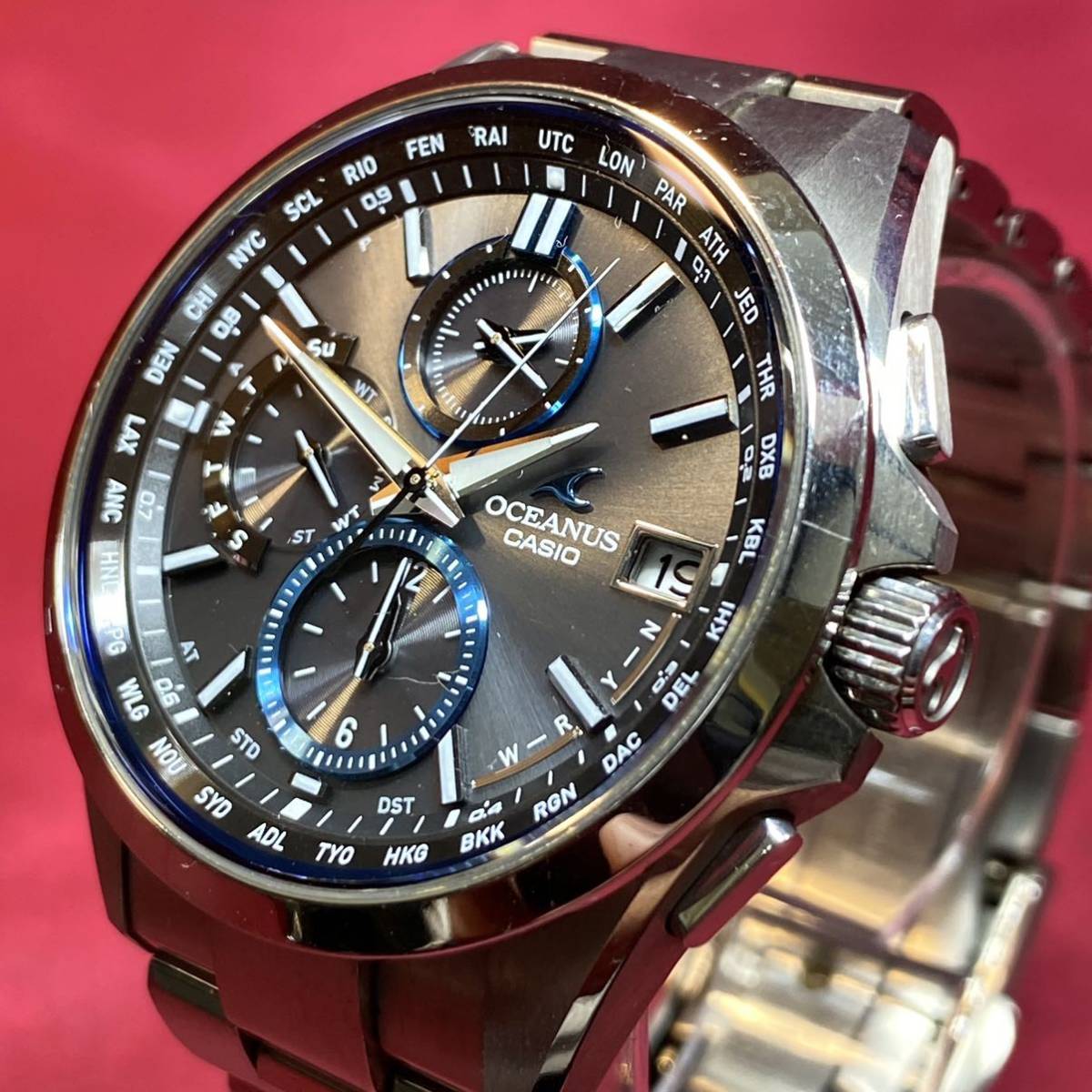 YH-2486】稼働品 CASIO カシオ OCEANUS オシアナス OCW-T2600-1AJF