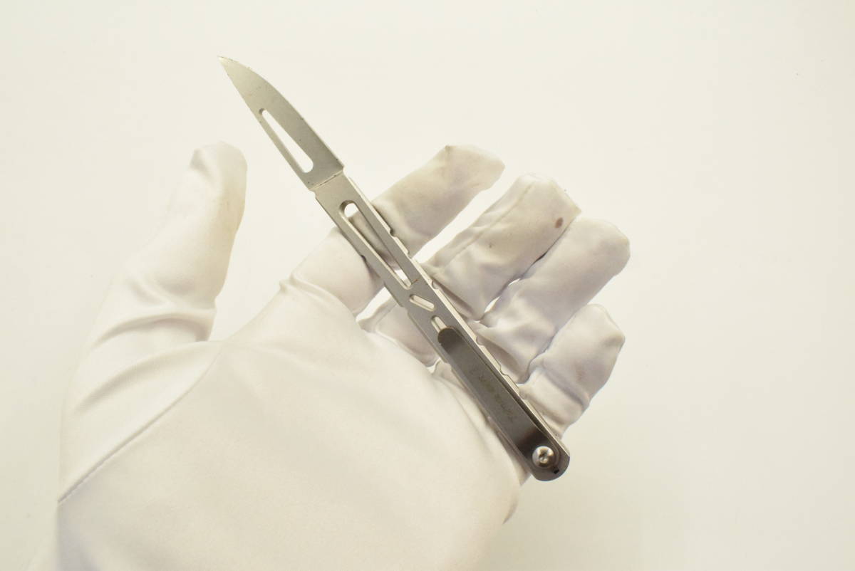 S35VNブレード　メス型タクティカルナイフ　切れ味鋭いステンレスナイフです　EDCやアウトドア好きに_画像5