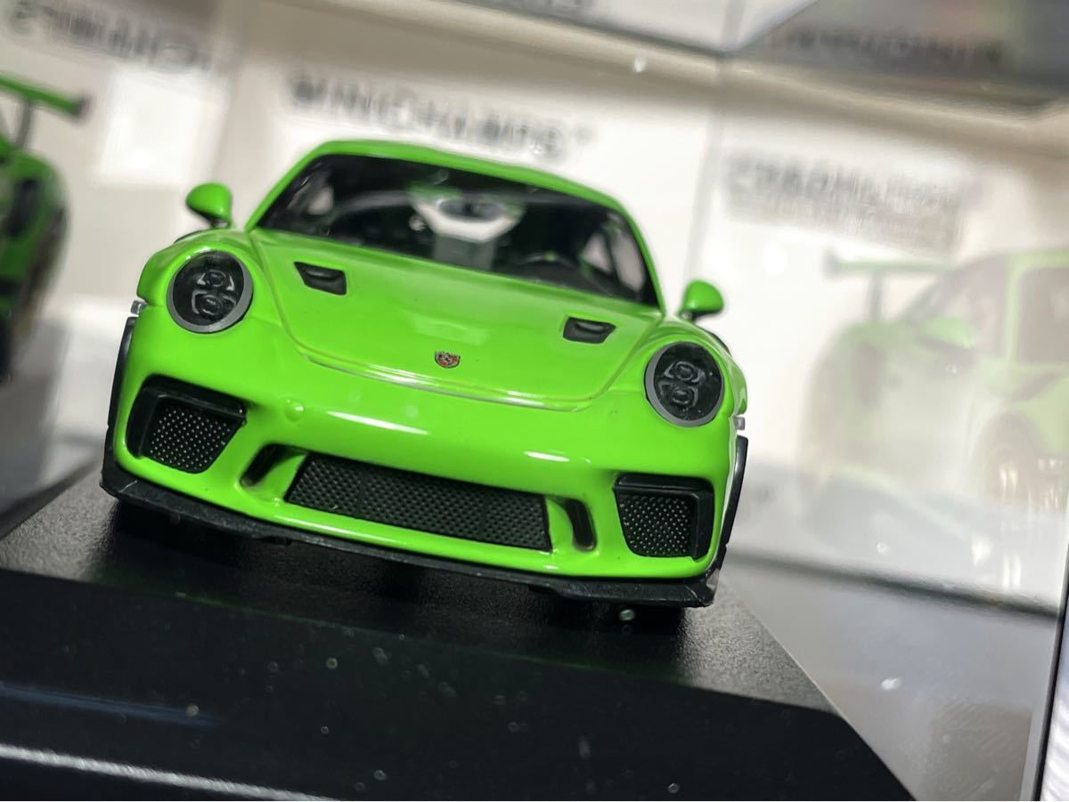 ミニチャンプス 1/43 ポルシェ 911 GT3 RS リザードグリーン