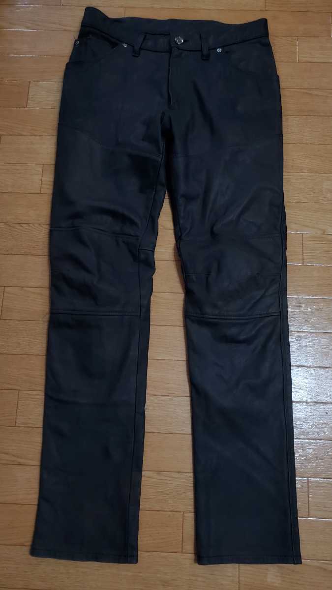 美品32インチ】HYOD スマートレザーパンツ【W40㎝ 股下80㎝】D3O