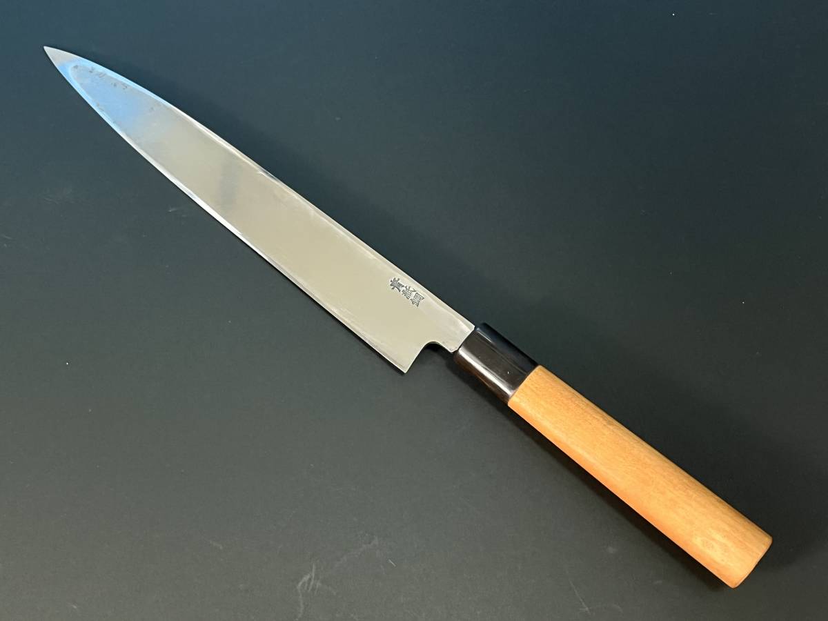 輝く高品質な 墨流し 渦入り 七寸 尺 柳刃 - babylicious.al