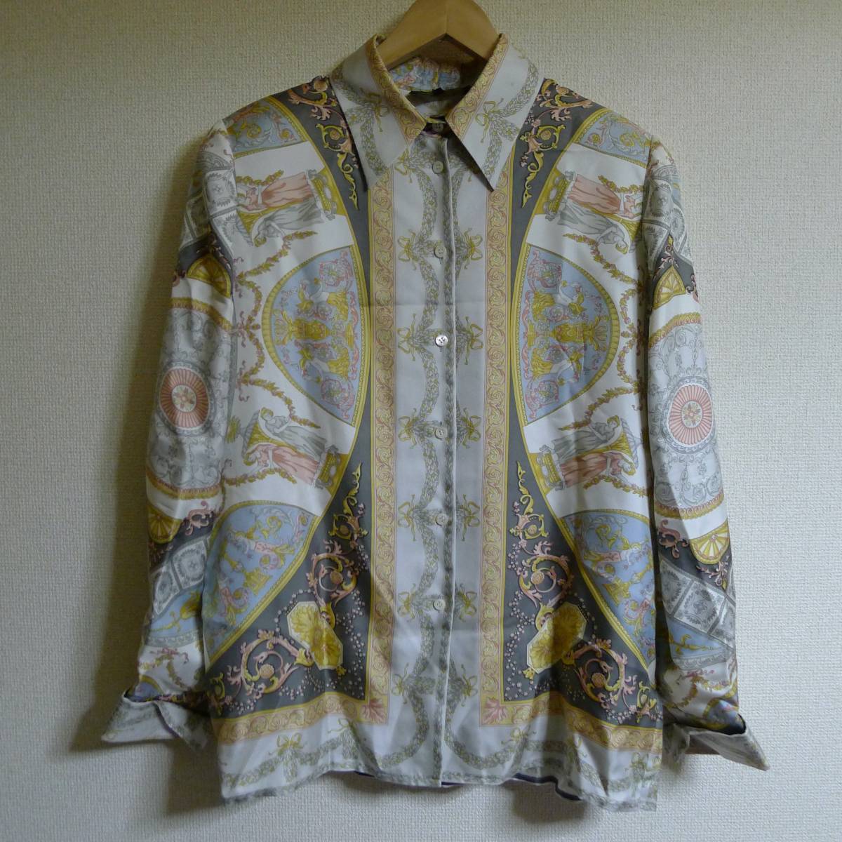 ヤフオク! - ETRO シルク総柄長袖シャツ