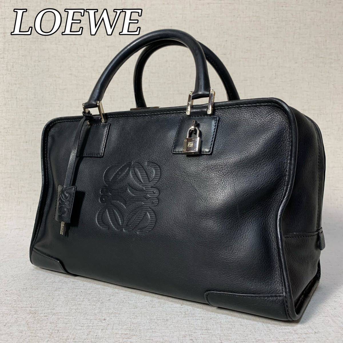 週末限定直輸入♪ ☆美品☆ロエベ アマソナ36 ハンドバッグ オール