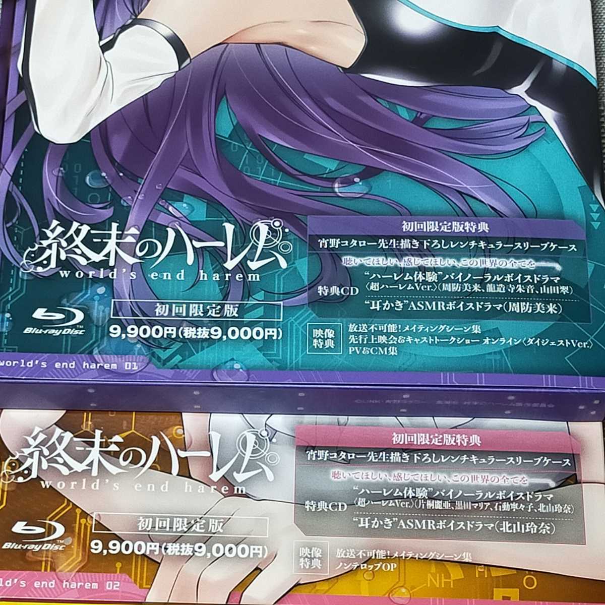 終末のハーレム blu-ray初回限定版 全4巻セット DVD/ブルーレイ アニメ