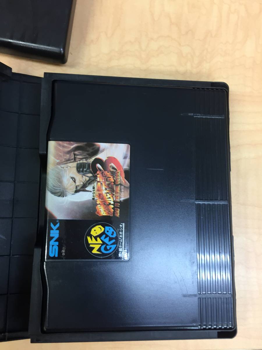 SNK NEOGEOーCD ネオジオCD本体 コントローラー カセット餓狼伝説3