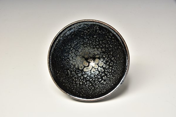 SP3889 佐々木禅 耀珠 天目 窯変 盃 杯 酒杯 酒呑 ぐい呑 酒器 共箱 検) 木村盛和 4
