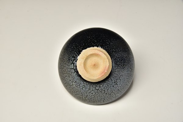 SP3889 佐々木禅 耀珠 天目 窯変 盃 杯 酒杯 酒呑 ぐい呑 酒器 共箱 検) 木村盛和 5