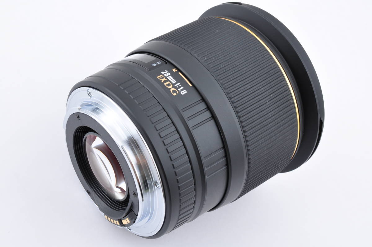 DH08 Sigma AF 28mm f/1.8 EX DG キャノン用 | www.ddechuquisaca.gob.bo