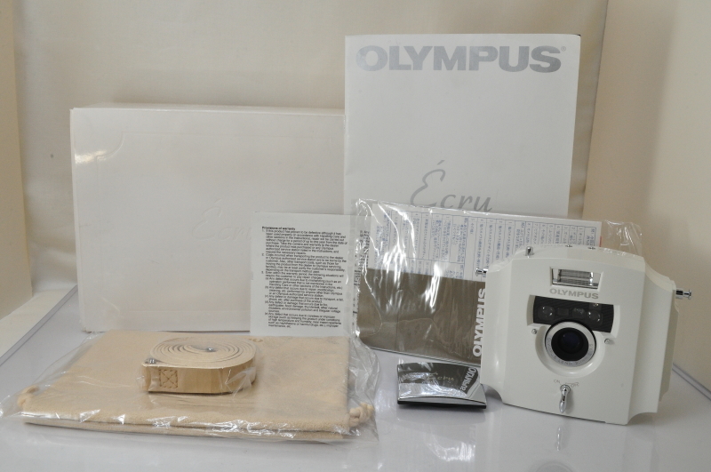 新品同様（未使用品？） OLYMPUS ECRU エクリュー w/Box♪♪#1605EX