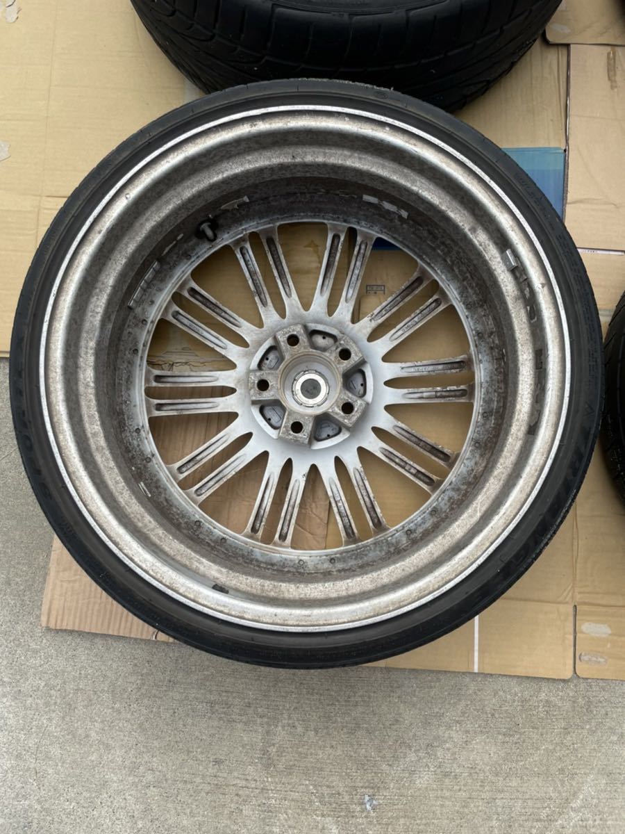 クラブリネア 深リム 19インチ 4本 10j +20 9j +34 114.3 クラウン JZX100 アルファード ベルファイア ドリフト 深リム_画像6