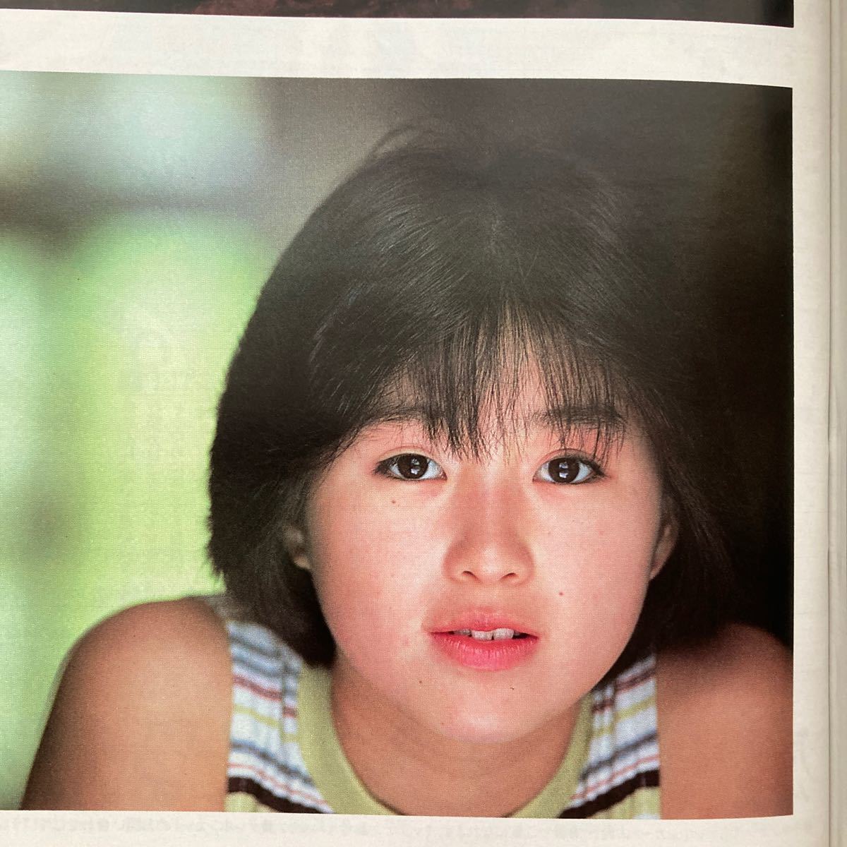 雑誌　momoco 1987.6 表紙　酒井法子