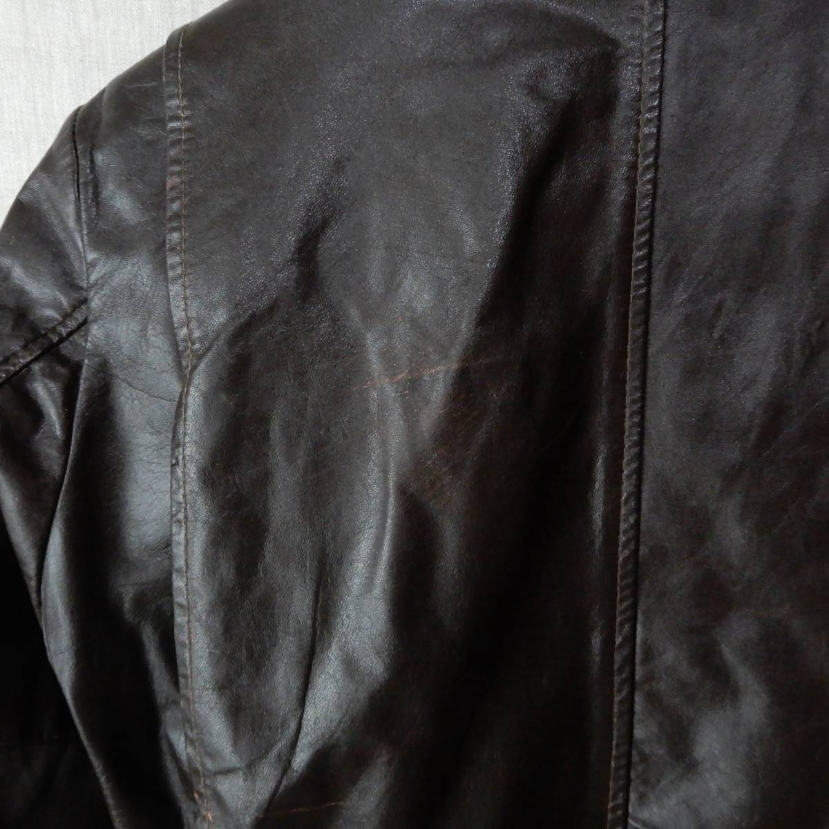 BEAU BREED Leather Jacket 1970s Size36 Vintage ビューブリード レザージャケット ライダースジャケット 1970年代 ヴィンテージ