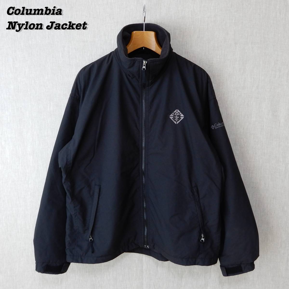 中古】 L BLACK 1990s Jacket Nylon Columbia コロンビア 1990年代